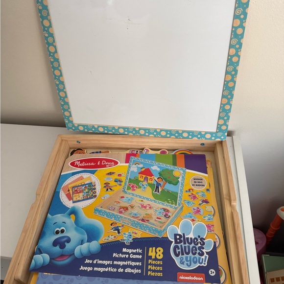 Blue’s Clues & You Melissa & Doug Magnetic Wooden Puzzle Set - Nearly complete! - Picture 6 of 12